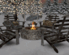 *Christmas ChairsFirepit