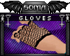 `x: Rave: Gloves Black
