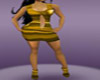 BM Gold Dress and Boot