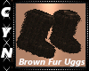 Brown Fur Uggs