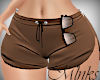 M! Brown Shorts