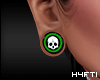 H4 | Skull Plug Green