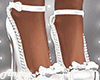 White Snow Heels