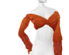 Bikini Orange Knit Top