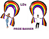 {LDs}Pride Unisex Banner