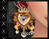 N l Rose Love earrings
