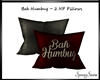 Bah Humbug Pillows x2 NP