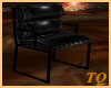 ~TQ~black leather chair