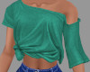 Green Knotted tee/SP