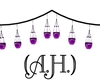 (A.H.)Hang Purple Candle