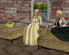 Castle style chat sofas