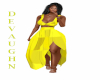 SIA YELLOW SUMMER DRESS