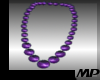Purple Diamond Necklace