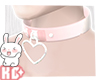 Ko ll Choker Heart Pink