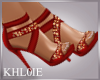 K red gold ann heels