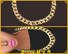 S. Chunky Gold Necklace