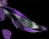 Purp Calico Wolf tail