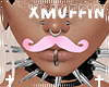 xM! Mustach Req Pink