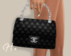 H. Mini Black Handbag