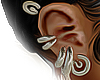 serpent earring set