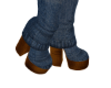 Fall Denim Boots