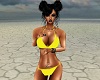 Bright Yellow Bikini 2