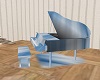 Ice Blue Grand Piano