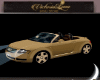 Golden Car Audi