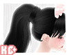 Ko ll Hair Big Tail Blk