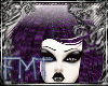 Dark Purple PVC hair