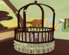 Jungle Babie Canopy Crib