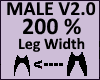 Leg Thigh Scaler 200% V2
