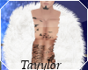 T*White Fur Vest