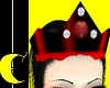 Black n Red Heart Crown