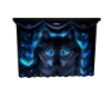 blue wolf stage curtain