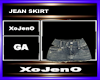 JEAN SKIRT