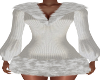 Sybil White Winter Dress