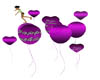Pink Balloons Animated
