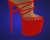 Overdressed Heels Red