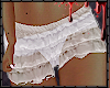 ! ruffle shorts <33