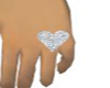 Heart-shaped ring