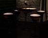 -H- Lounge bar 4 stools