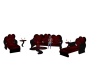 {LS} Red Heart Sofa