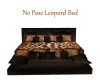 No Pose Leopard Bed
