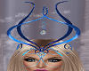 Blue Queens Headdress