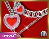 Aira Necklace Hearts