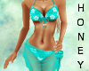 *h* Bikini & Wrap Aqua