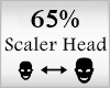 Scaler Head 65%