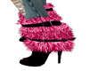 light pink2 fur boots
