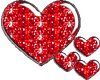 Glitter Hearts
